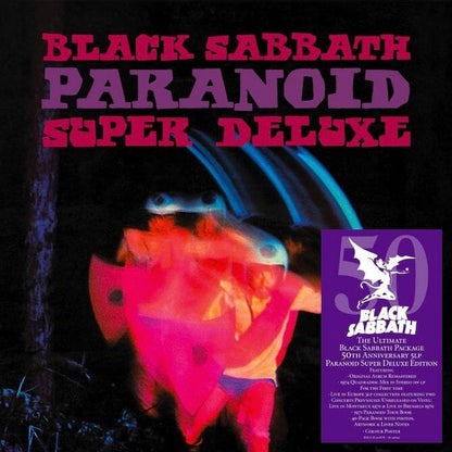 Black Sabbath - Paranoid: Deluxe Edition 50th Anniversary [Vinyl 5LP Box Set] - The Panic Room