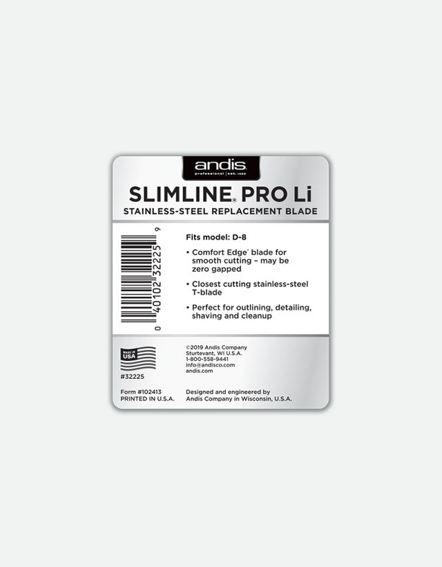 Andis - Slimline Pro Li Replacement Blade - The Panic Room