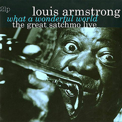 Louis Armstrong - The Great Satchmo Live/What A Wonderful World [180g Import Vinyl 2LP] - The Panic Room