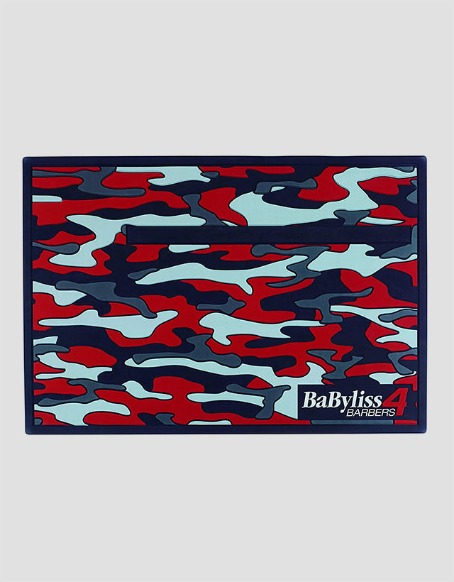 BaByliss PRO - Magnetic Mat, Red Camo - The Panic Room