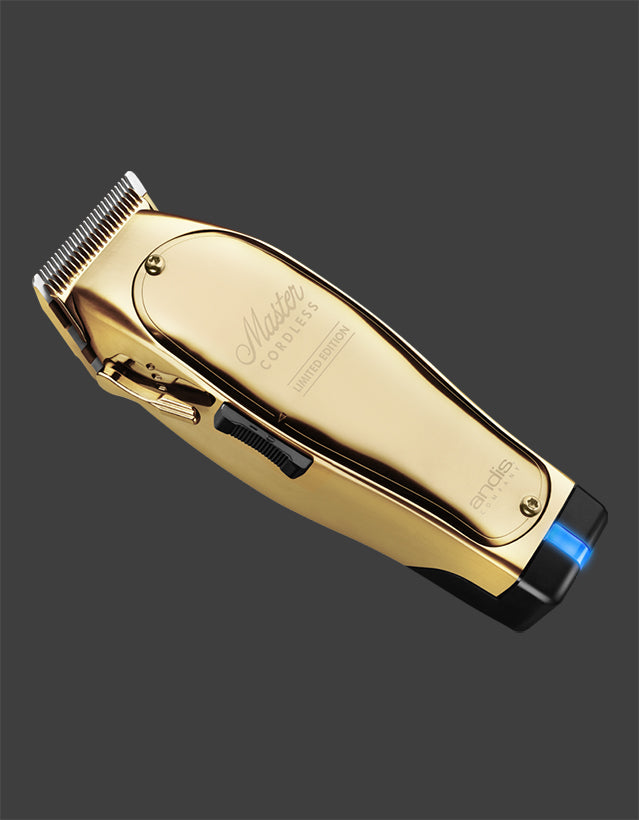 Andis - Master® Cordless Clipper, Limited Edition Gold – The Panic