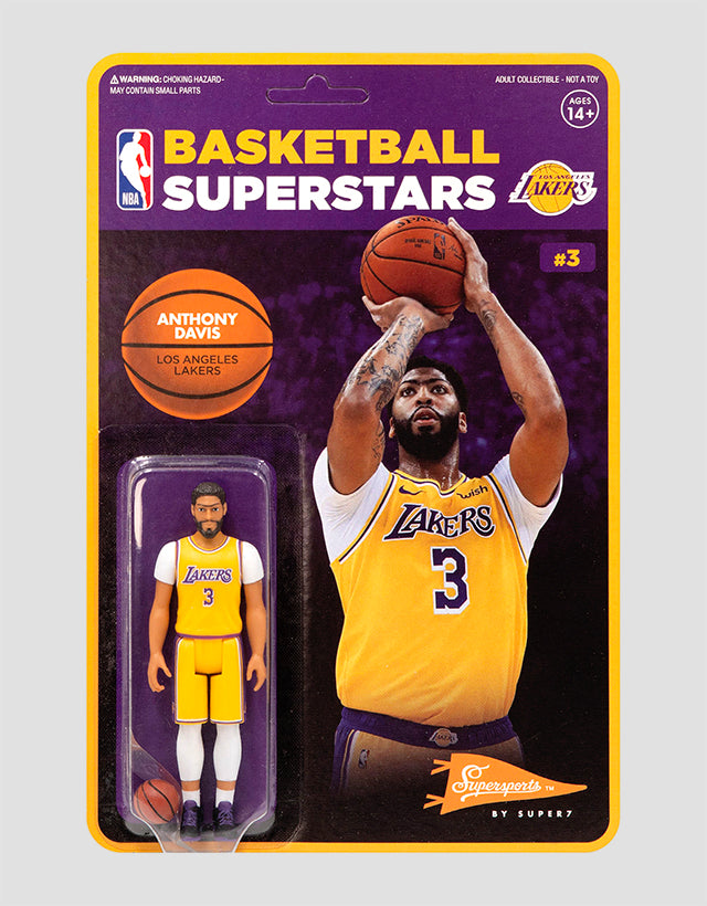 Super7 - NBA Supersports Figure - Anthony Davis (Lakers) - The Panic Room