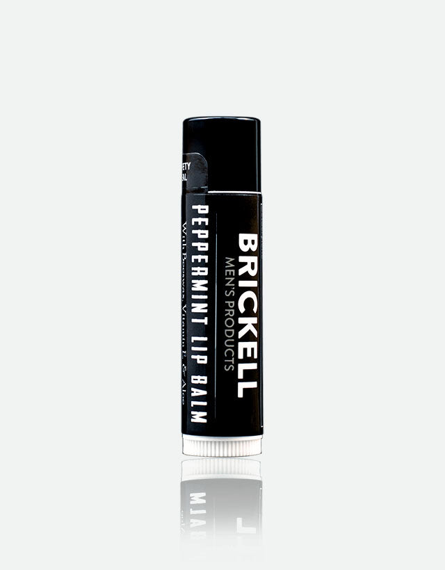 Brickell Men's Products - No Shine Lip Balm for Men (Expiry - Dec 2023) - The Panic Room
