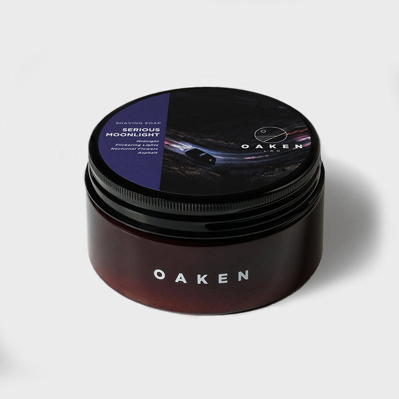 Oaken Lab - Shaving Soap, Serious Moonlight, 114g - The Panic Room