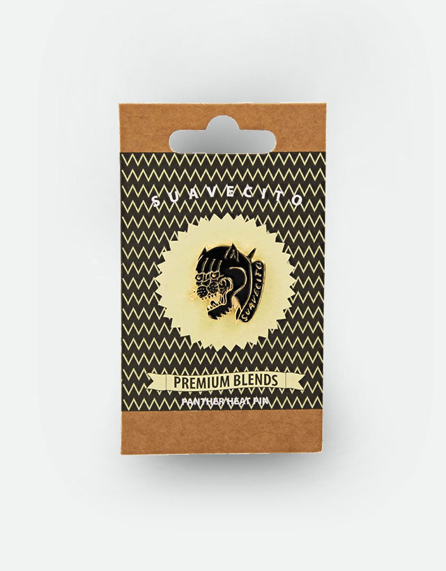 Suavecito - Panther Heat Gold Pin - The Panic Room