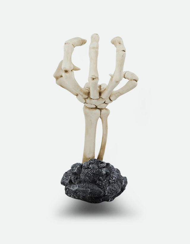 Suavecito - Skeleton Hand Display - The Panic Room
