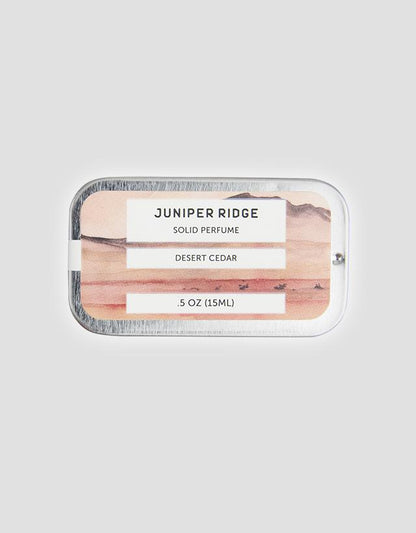 Juniper Ridge - Solid Perfume, Desert Cedar, 15ml - The Panic Room