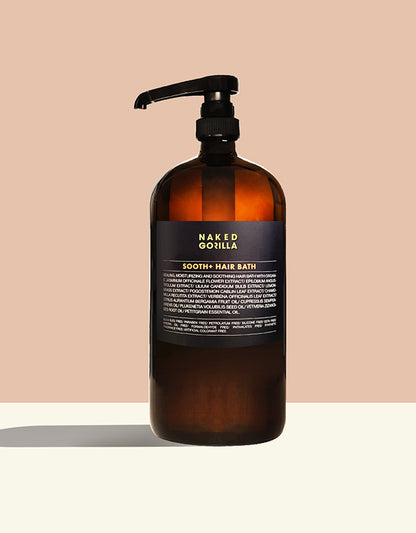 Naked Gorilla - Sooth+ Hair Bath, 1000ml, Sensitive Scalp Shampoo - The Panic Room