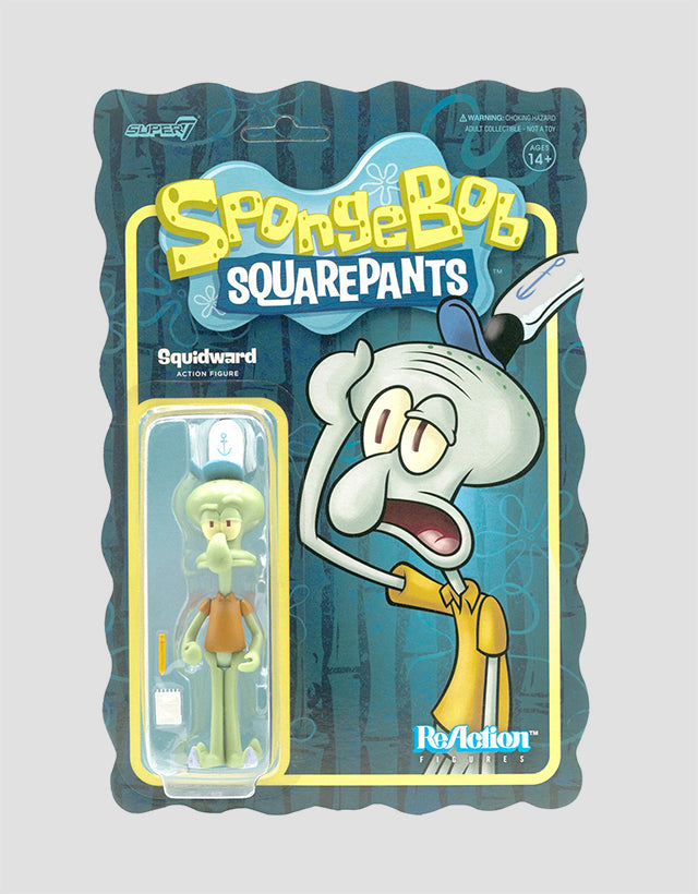 Super7 - SpongeBob SquarePants ReAction Wave 1 - Squidward - The Panic Room