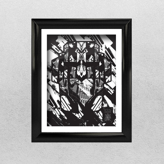 I Am David Sparkle - ART IS BLOOD - MASKS - Djohan Johari, Poster - The Panic Room