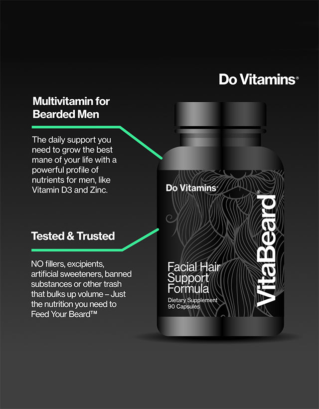 Do Vitamins - Vitabeard (Expiry 05/2023) - The Panic Room