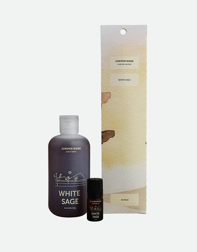 Juniper Ridge - Gift Set, White Sage - The Panic Room