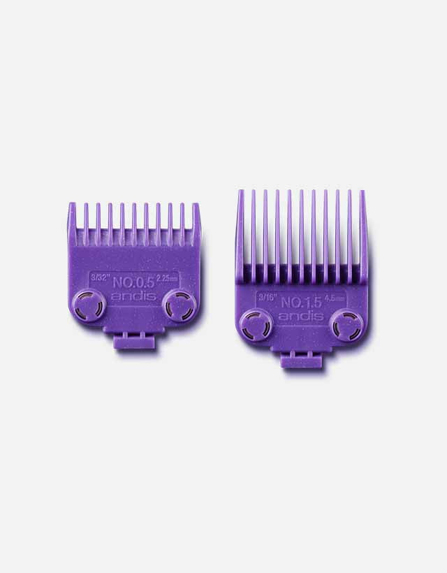 Andis - Master® Dual Magnetic Comb Set, Dual Pack 0.5 & 1.5 - The Panic Room