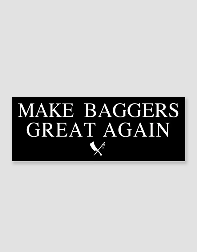 Rusty Butcher - Make Baggers Great Again Sticker - The Panic Room