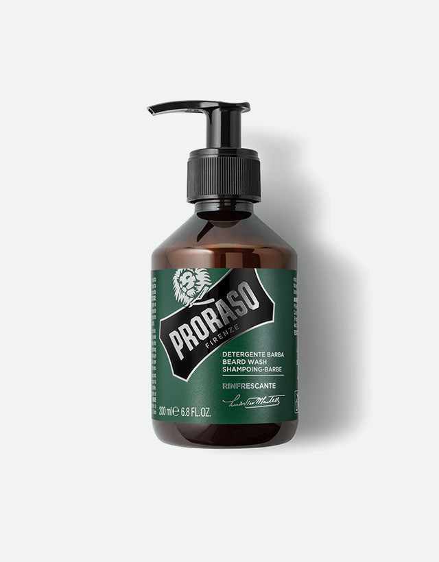 Proraso - Beard Shampoo, Refresh, 200ml - The Panic Room