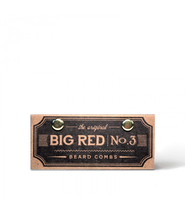 Big Red Beard Combs - No. 3 Cherry