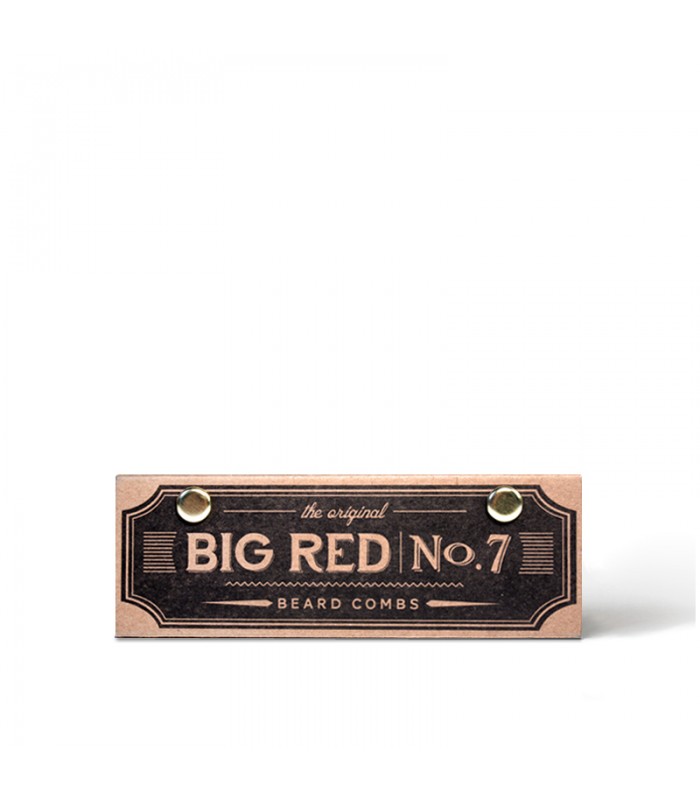 Big Red Beard Combs - No. 7 Cherry