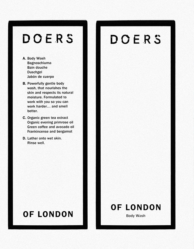 Doers of London - Body Wash, 300ml - The Panic Room