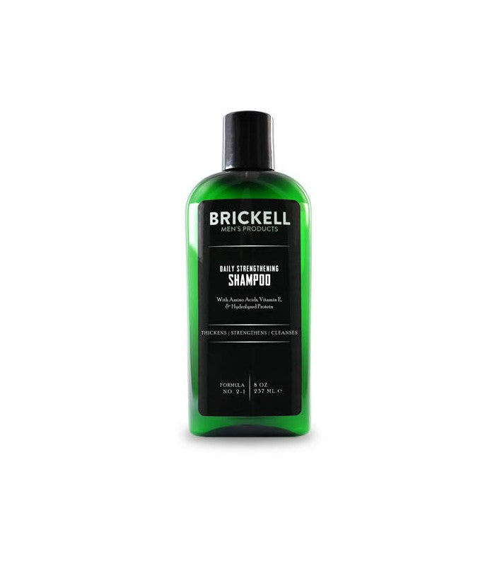 Brickell Men's Products - Daily Strengthening Shampoo, 237ml - The Panic Room