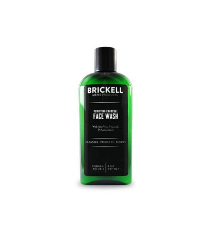 Brickell Men's Products - Purifying Charcoal Face Wash, 237ml - The Panic Room