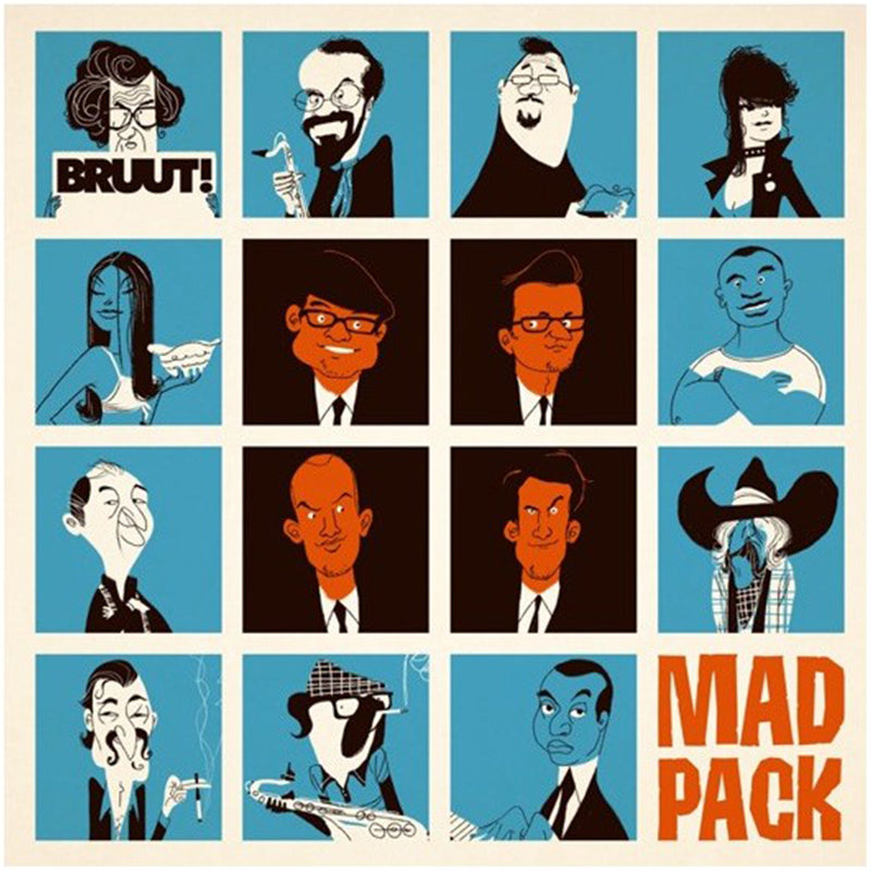 Bruut! - Mad Pack [LP] - The Panic Room