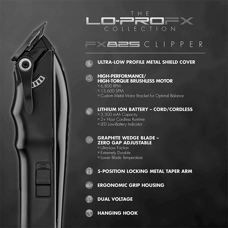 BaByliss PRO - Lo-PROFX Clipper - The Panic Room