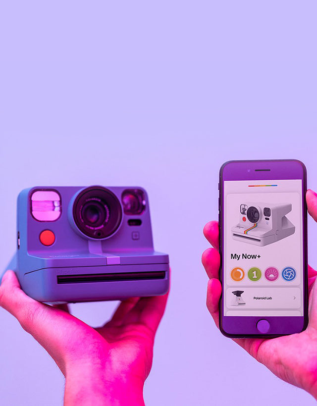 Polaroid Now+ i-Type Instant Camera - Blue Gray - The Panic Room