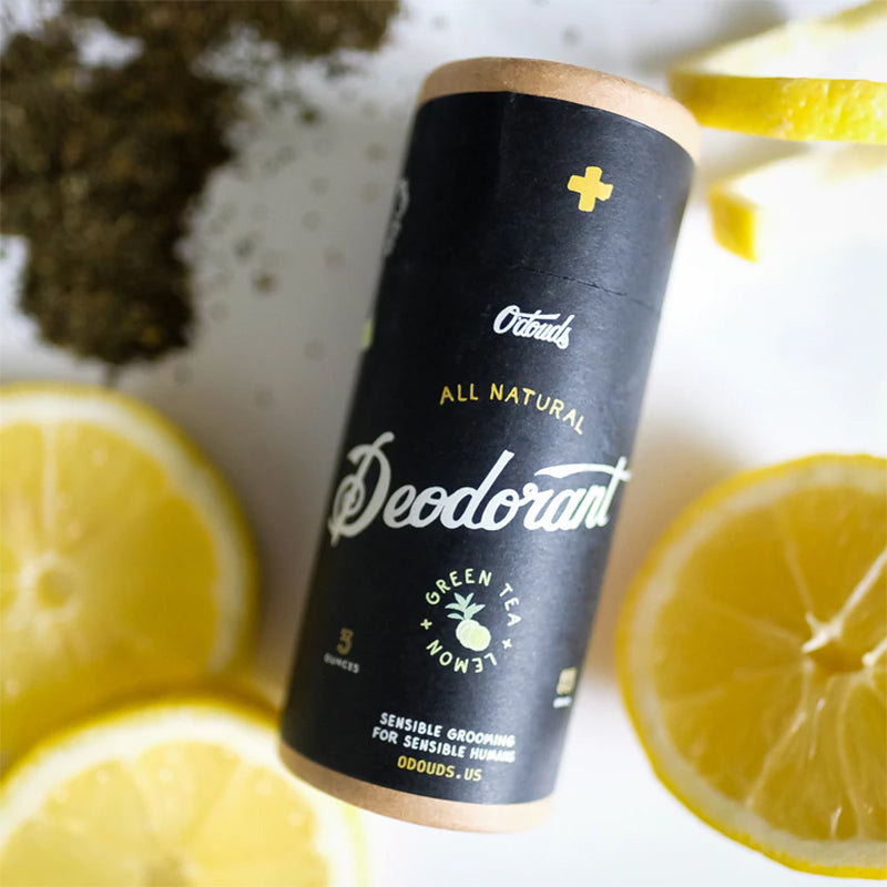 O'Douds - Green Tea & Lemon Deodorant, 85g - The Panic Room