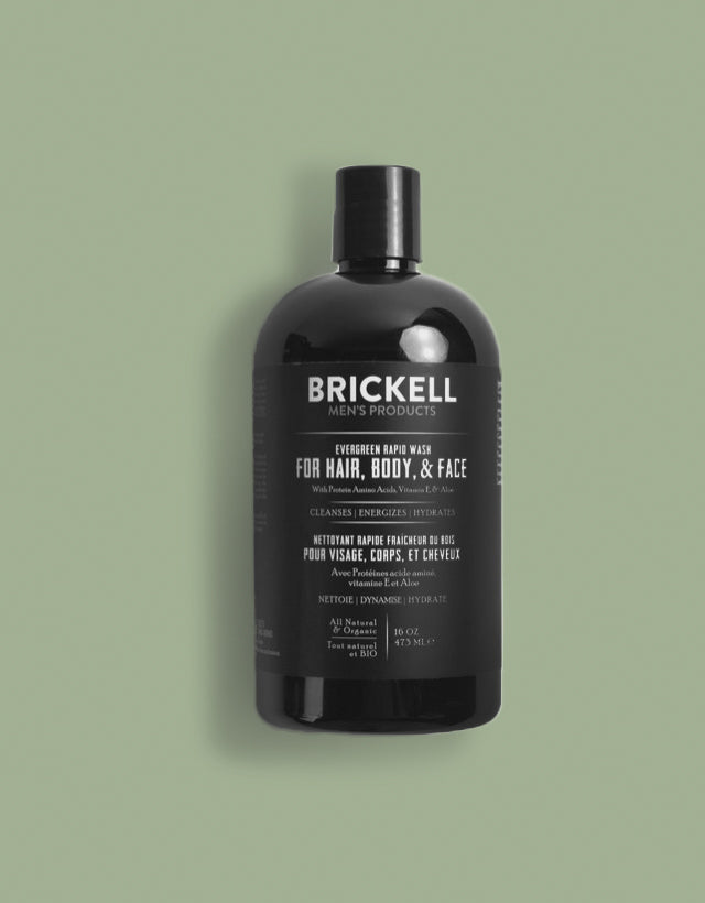 Brickell Men's Product - Rapid Wash Evergreen