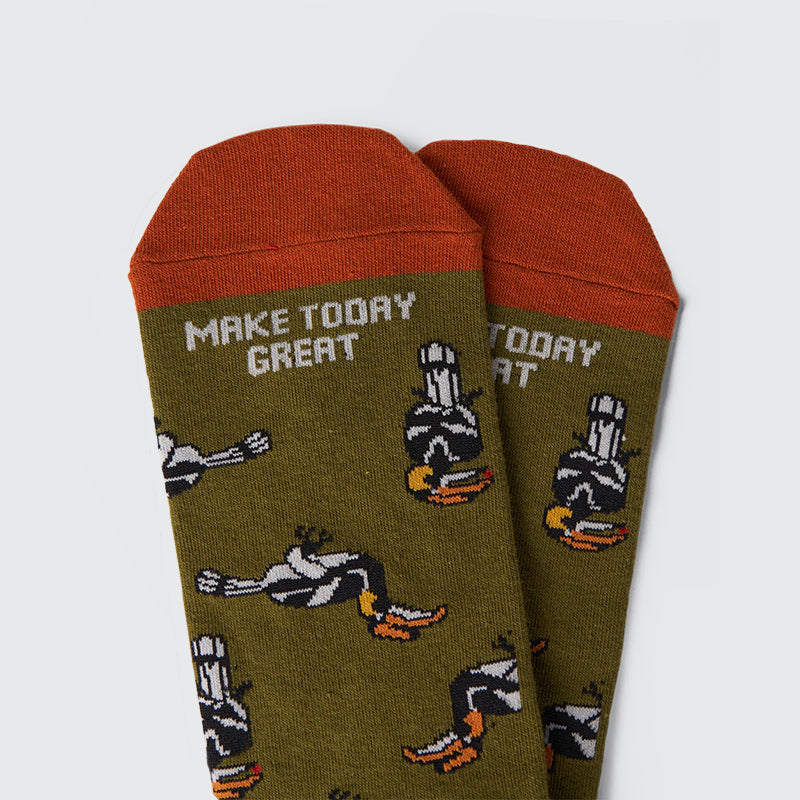Talking Toes x TAP - Great Hornbill Sock - The Panic Room
