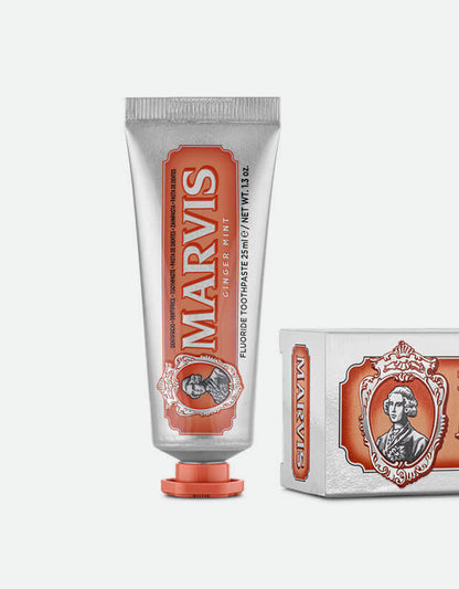 Marvis - Ginger Mint Toothpaste, 25ml - The Panic Room