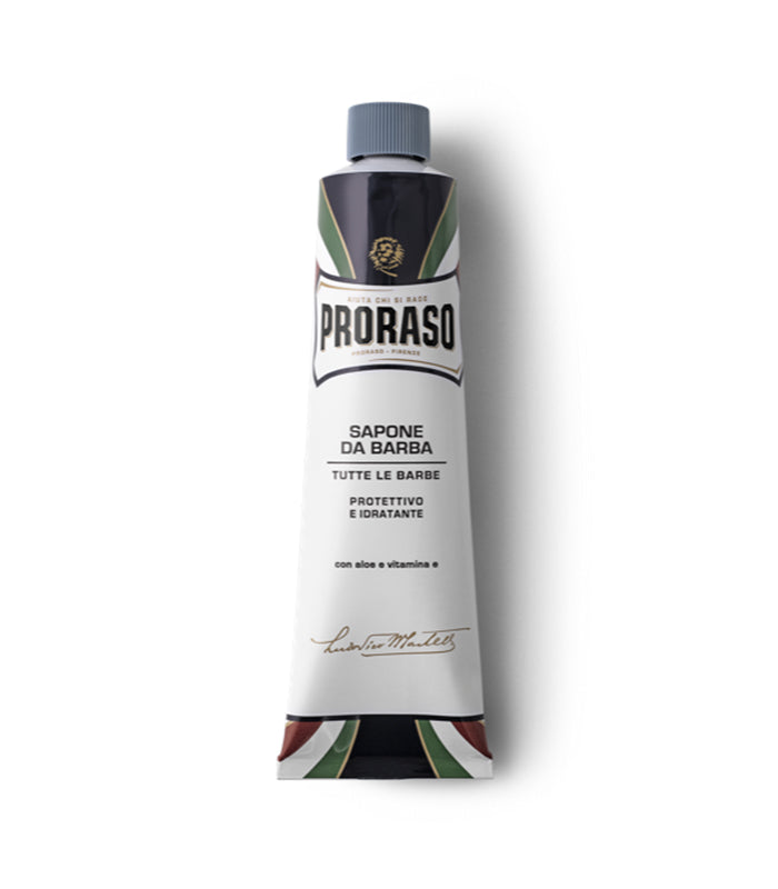 Proraso - Shaving Cream Tube, Protective Aloe, 150ml - The Panic Room