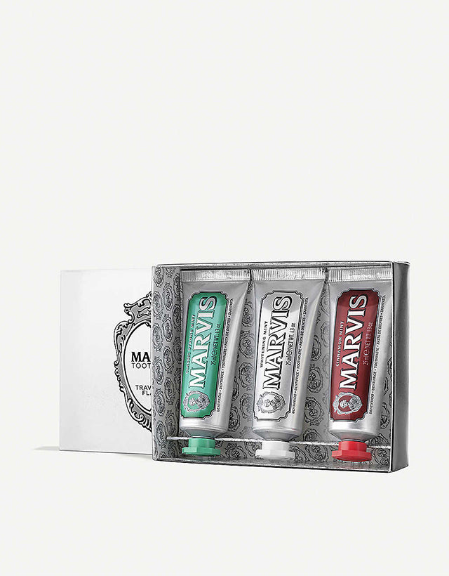 Marvis - 3 Flavours Box - Classic, Whitening, Cinnamon - The Panic Room