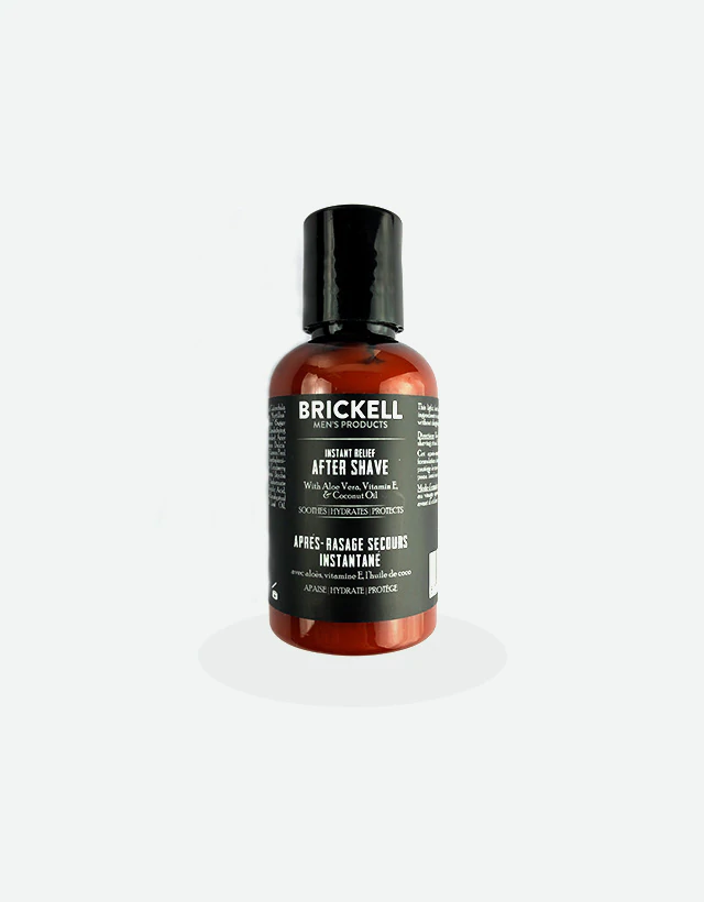 Brickell Men's Products - Instant Relief Men's Aftershave, 59ml - The Panic Room