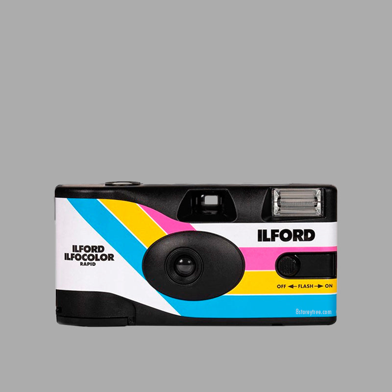Ilford Ilfocolor Rapid Retro Disposable Camera - The Panic Room