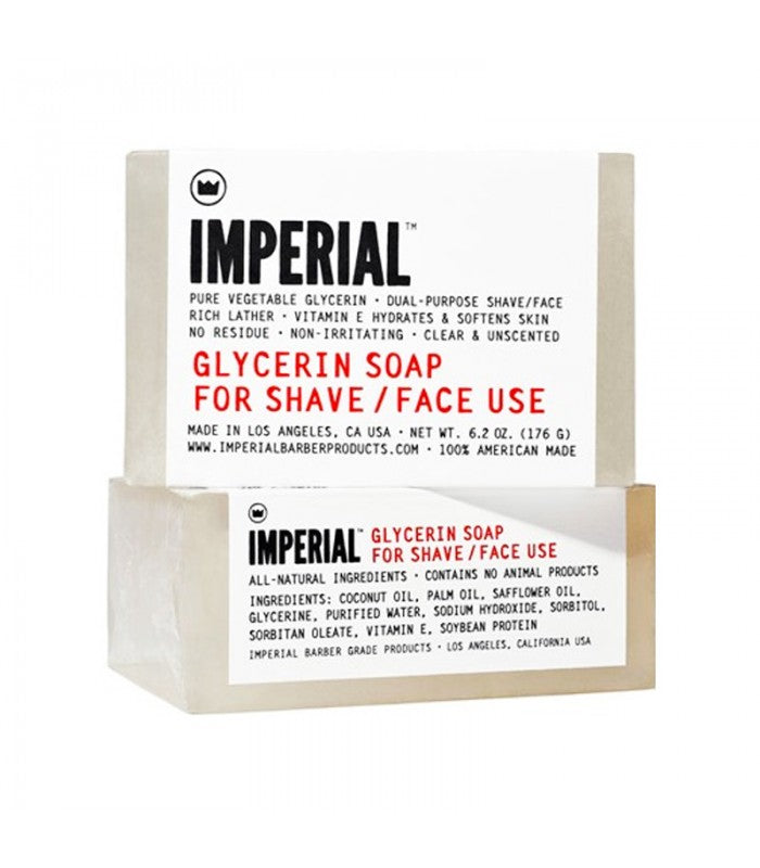 Imperial Barber Grade Products - Glycerin Shave/Face Soap Bar