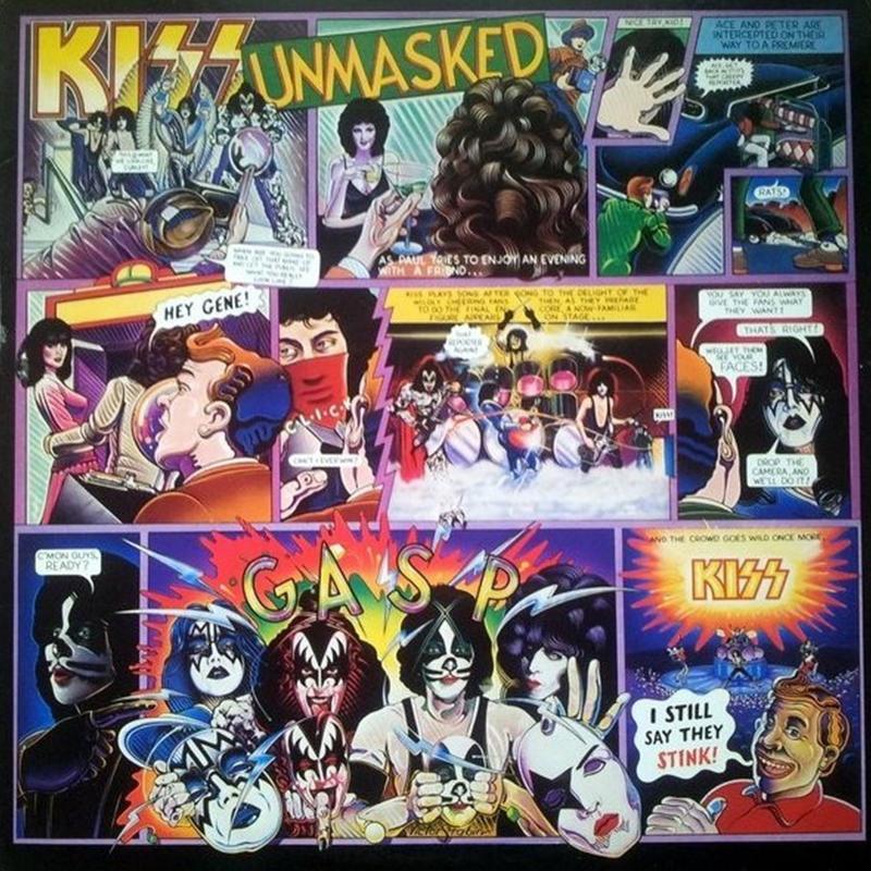 Kiss - Unmasked [LP] [used] - The Panic Room