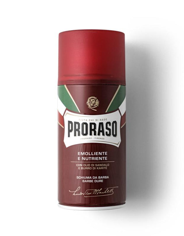 Proraso - Shaving Foam, Nourishing Sandalwood, 300ml - The Panic Room
