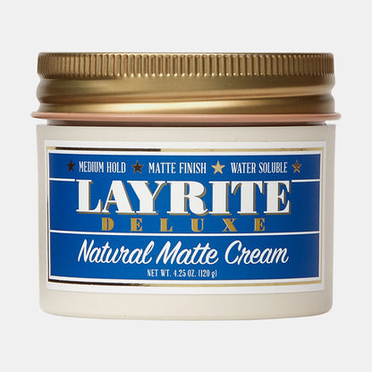 Layrite - Natural Matte Cream, 4.25oz - The Panic Room
