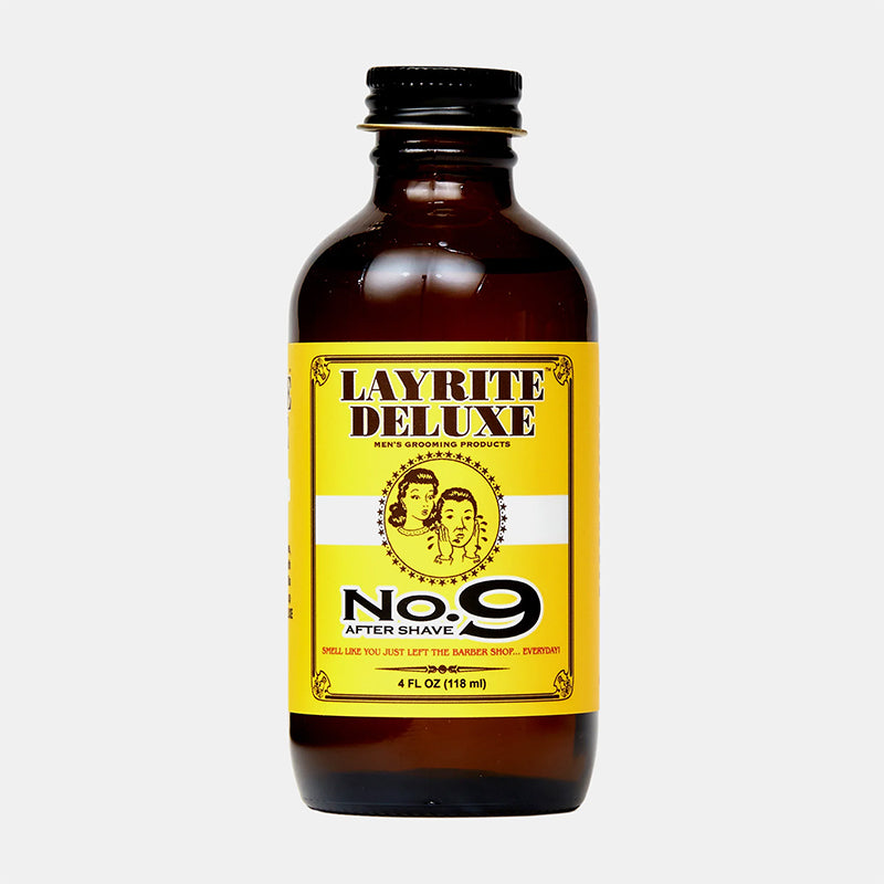 Layrite - No. 9 Bay Rum Aftershave, 4 oz - The Panic Room