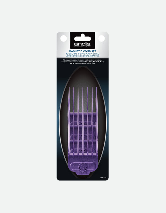 Andis - Single Magnetic Comb Set, Large, 5 - 8 - The Panic Room