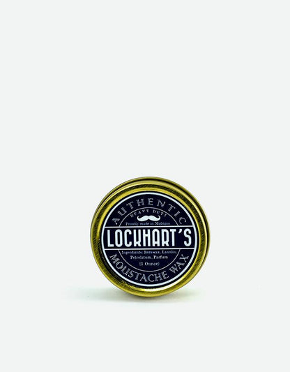 Lockhart's Authentic Gentlemen Co. - Moustache Wax Heavy Duty Brown