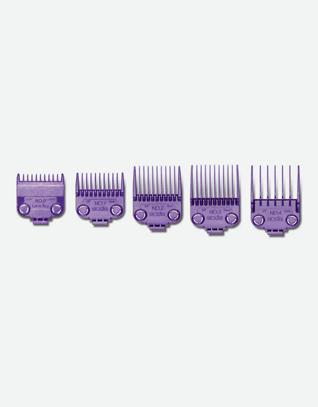 Andis - Master® Dual Magnetic Comb Set, Small, 0 - 4 - The Panic Room