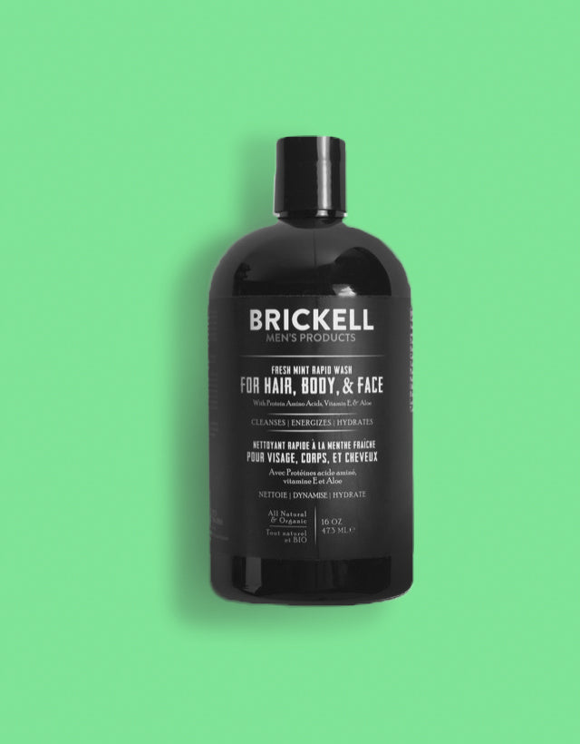 Brickell Men's Product - Rapid Wash Fresh Mint