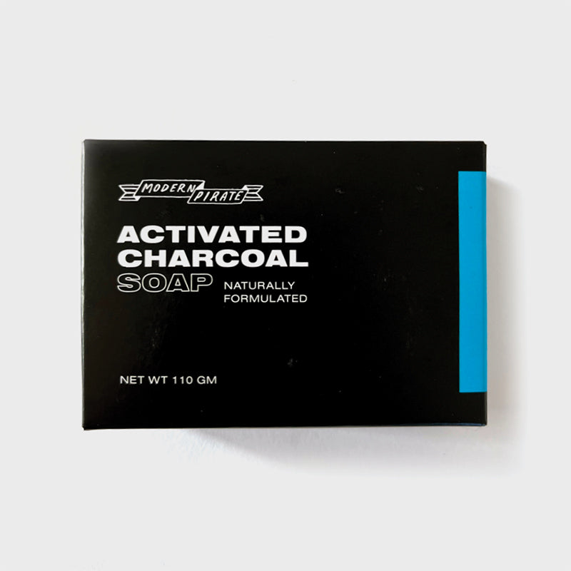 Modern Pirate - Activated Charcoal Soap, Pack of 4 - The Panic Room