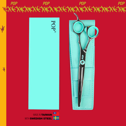POP - 7" Straight Scissors, P-700 - The Panic Room