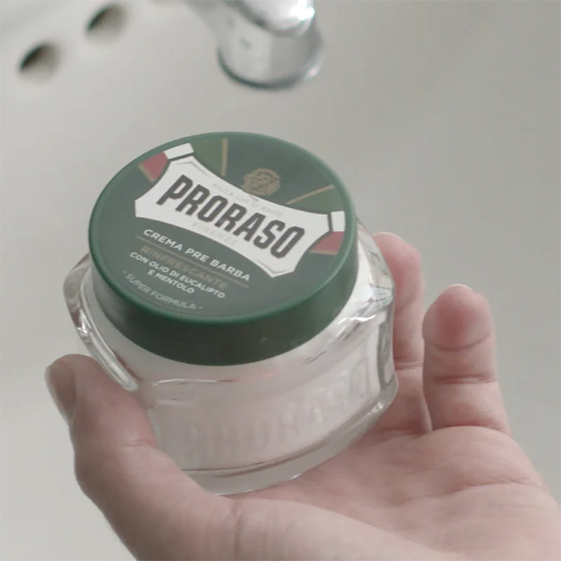 Proraso - Pre Shave Cream, Refreshing Eucalyptus, 100ml - The Panic Room