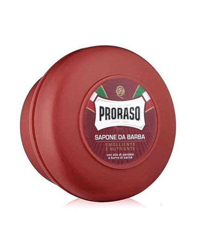 Proraso - Sandalwood & Shea Butter Nourish Shaving Soap, 150ml - The Panic Room