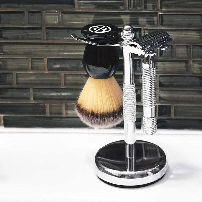 Rockwell Razors - Shave Stand, White Chrome - The Panic Room