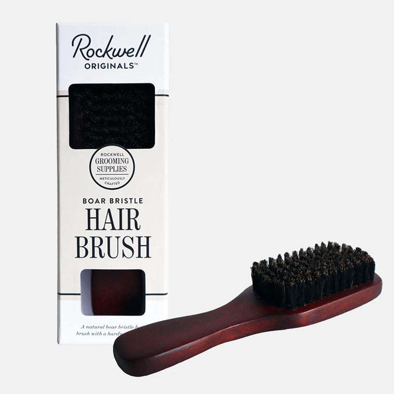 Rockwell Razors - Hair Brush, Natural Boar Bristle - The Panic Room